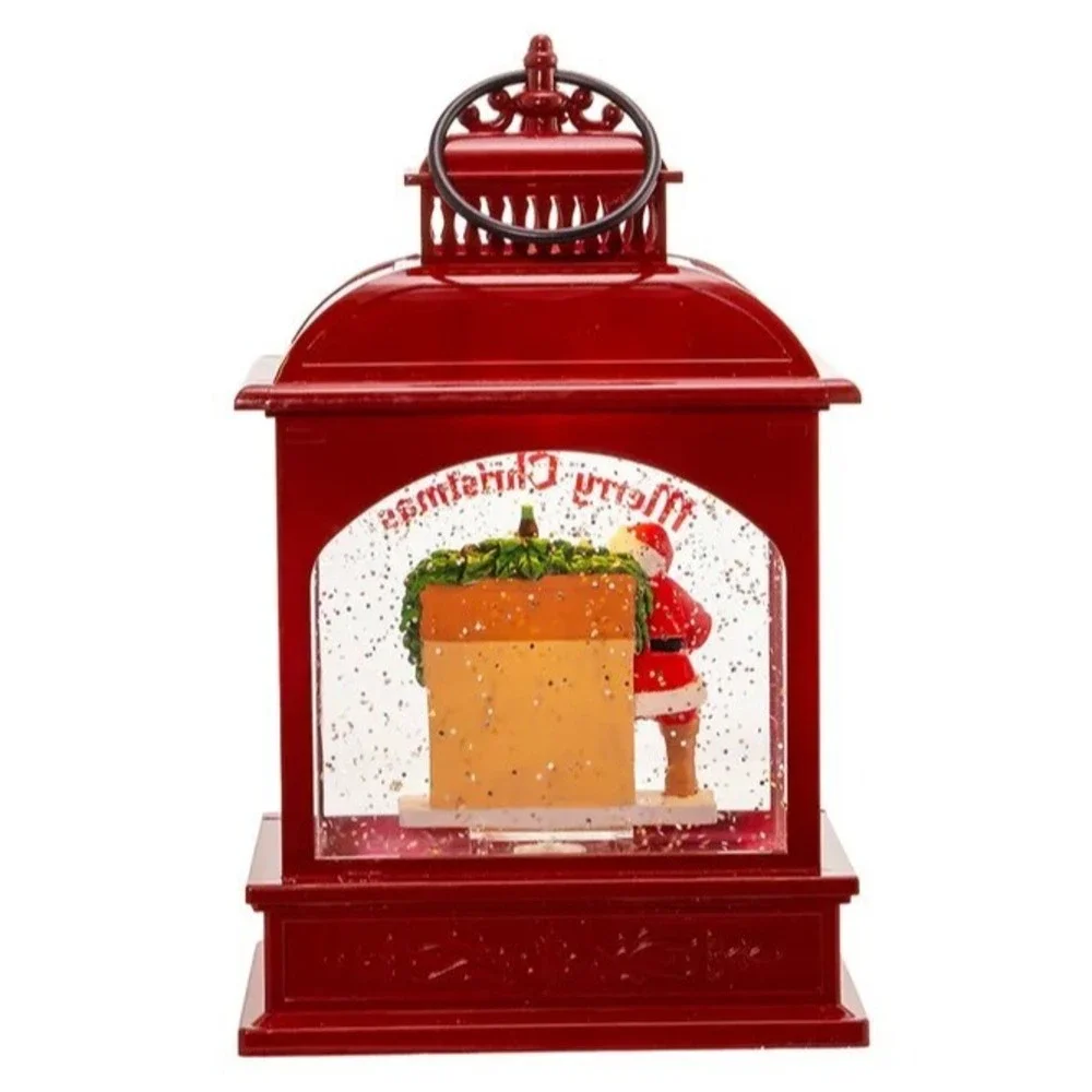 Coca-Cola Kurt S. Adler Battery LED Lantern Light-Up‎ Christmas NIB